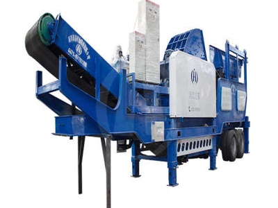 mobile stone crusher plant