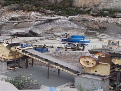 operating mechanism of a stone crusher 