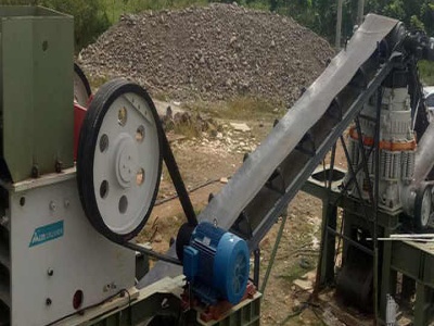 Chrome ore stone crusher machine 